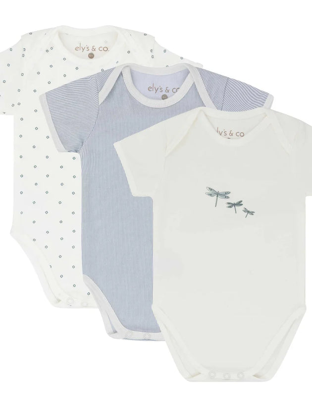 Ely's & Co. - 3 Pack Jersey Short Sleeves Undershirts