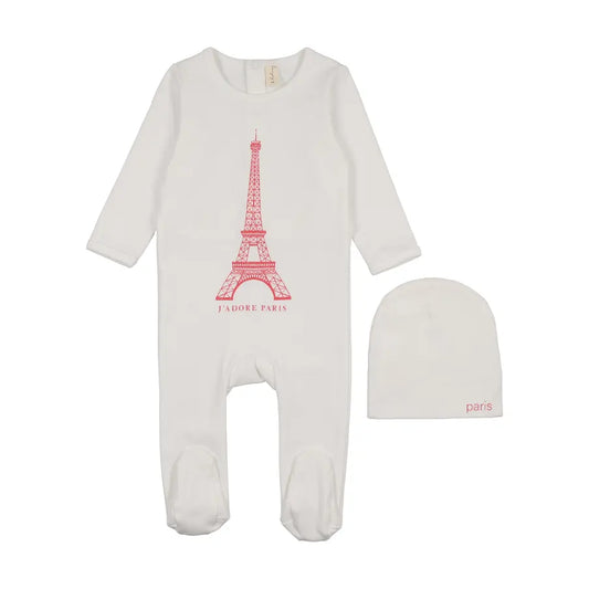Bonjoy Jadore Paris Footie Set