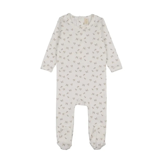 Bonjoy Sweet Floral Footie Set