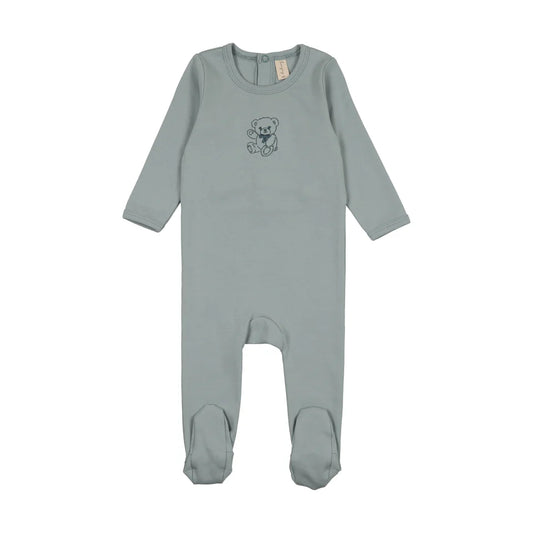 Bonjoy Embroidered Graphic Footie