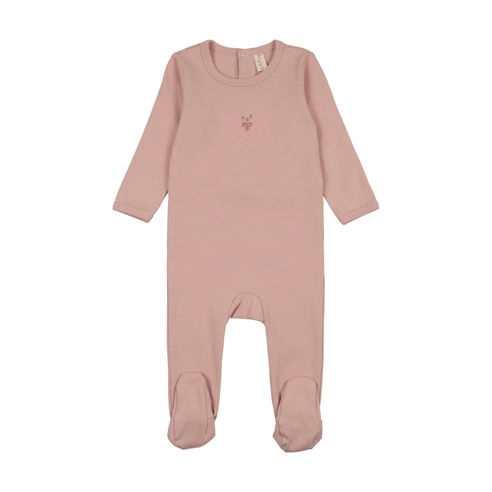 Bonjoy Embroidered Graphic Footie