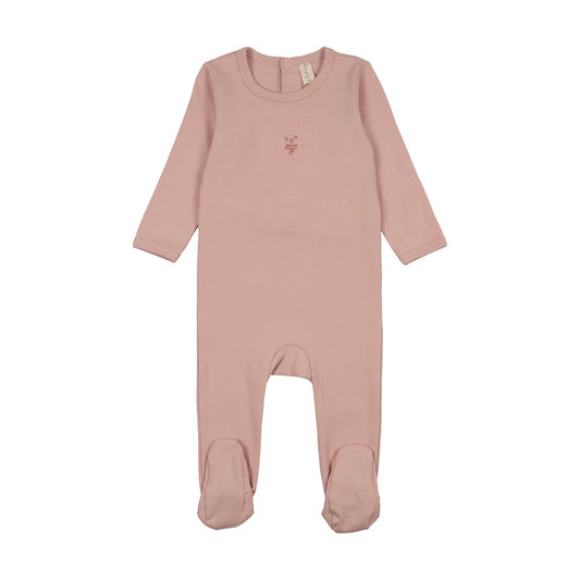 Bonjoy Embroidered Graphic Footie