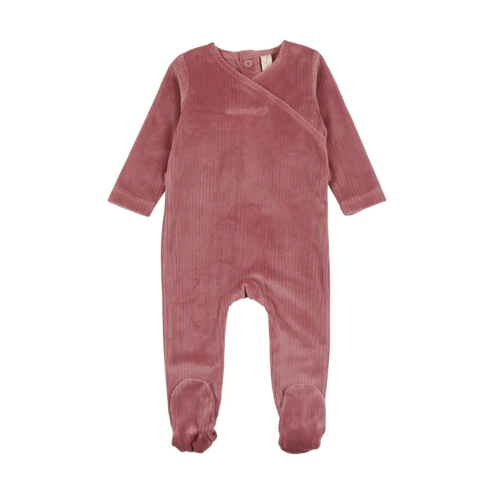 Amour Velour Collection Footie Set