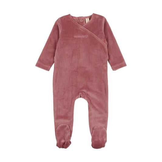 Amour Velour Collection Footie Set