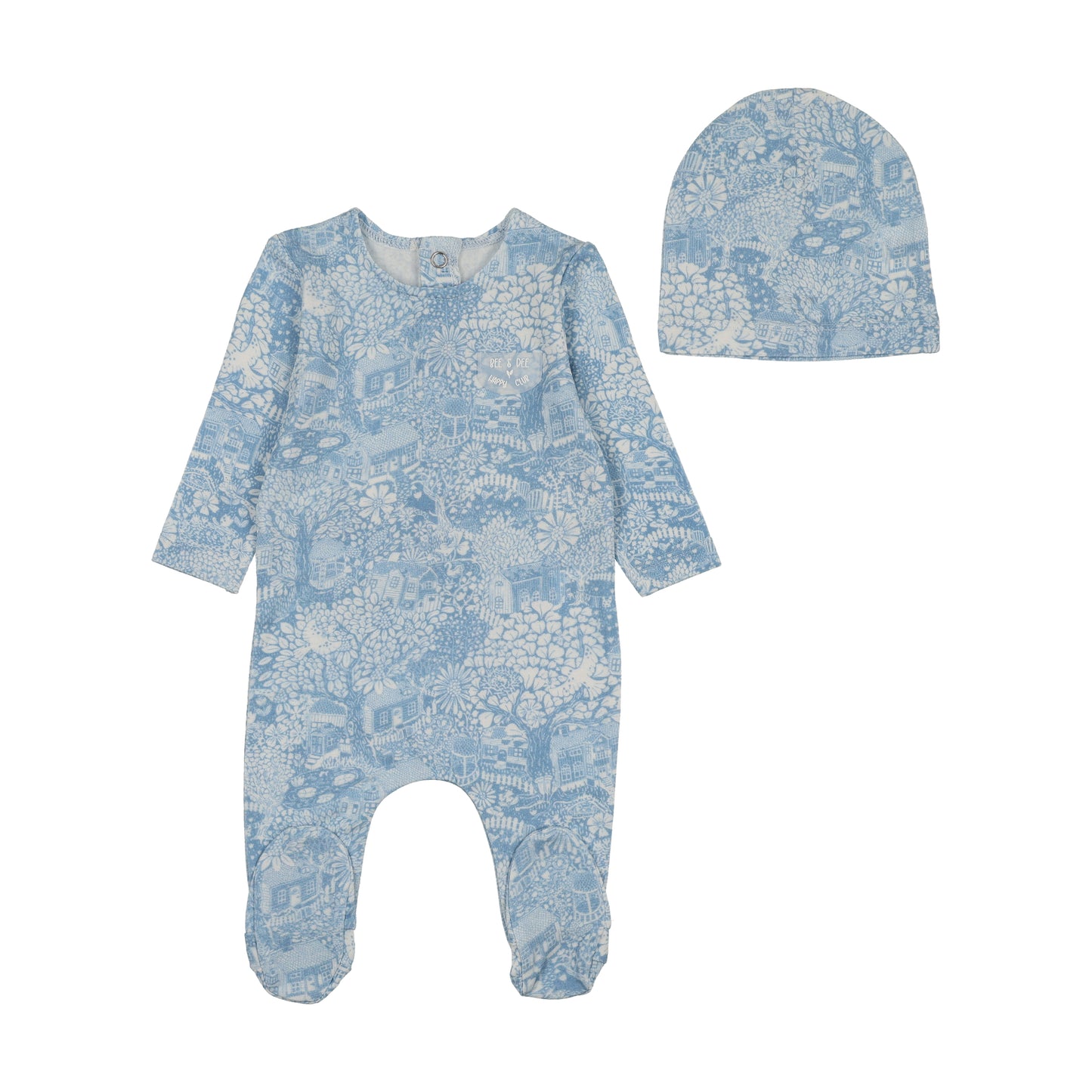 Bee & Dee Botanical Footie/Beanie