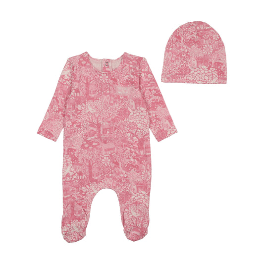 Bee & Dee Botanical Footie/Beanie