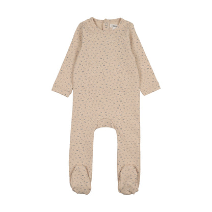 Girls Knit Vest Footie and Bonnet