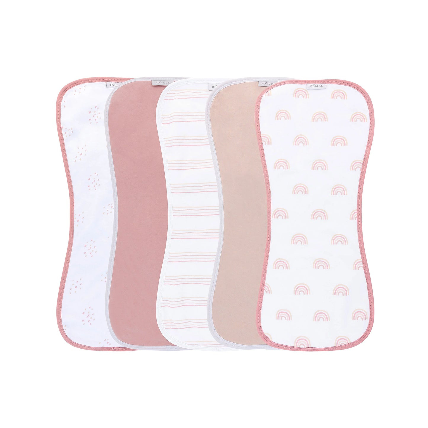 Ely's & Co Reversible Burp Cloths