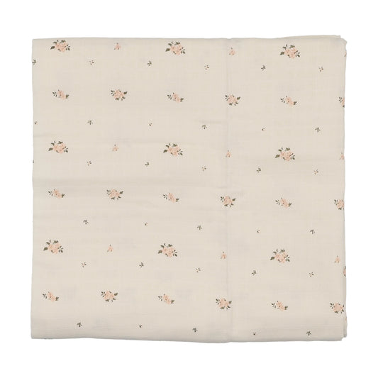 Lil Legs Rosebud Muslin Swaddle