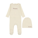 Lil Legs - Cotton Word Footie Set