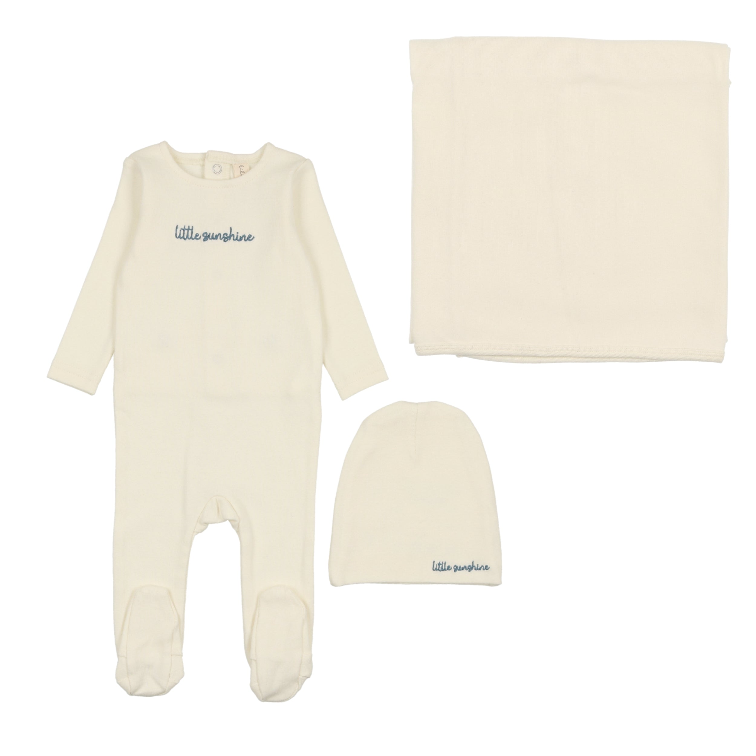 Lil Legs - Cotton Word Layette Set