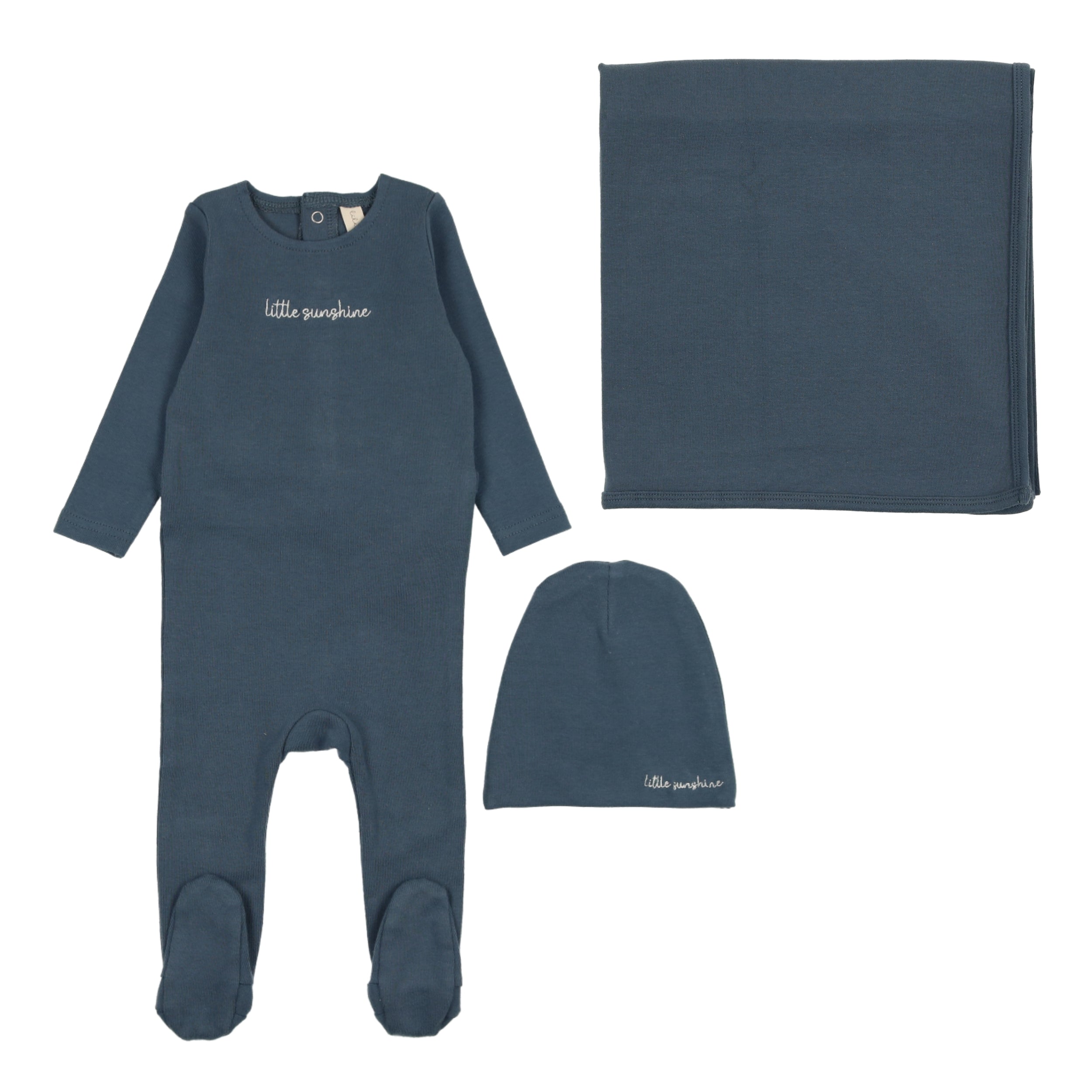 Lil Legs - Cotton Word Layette Set