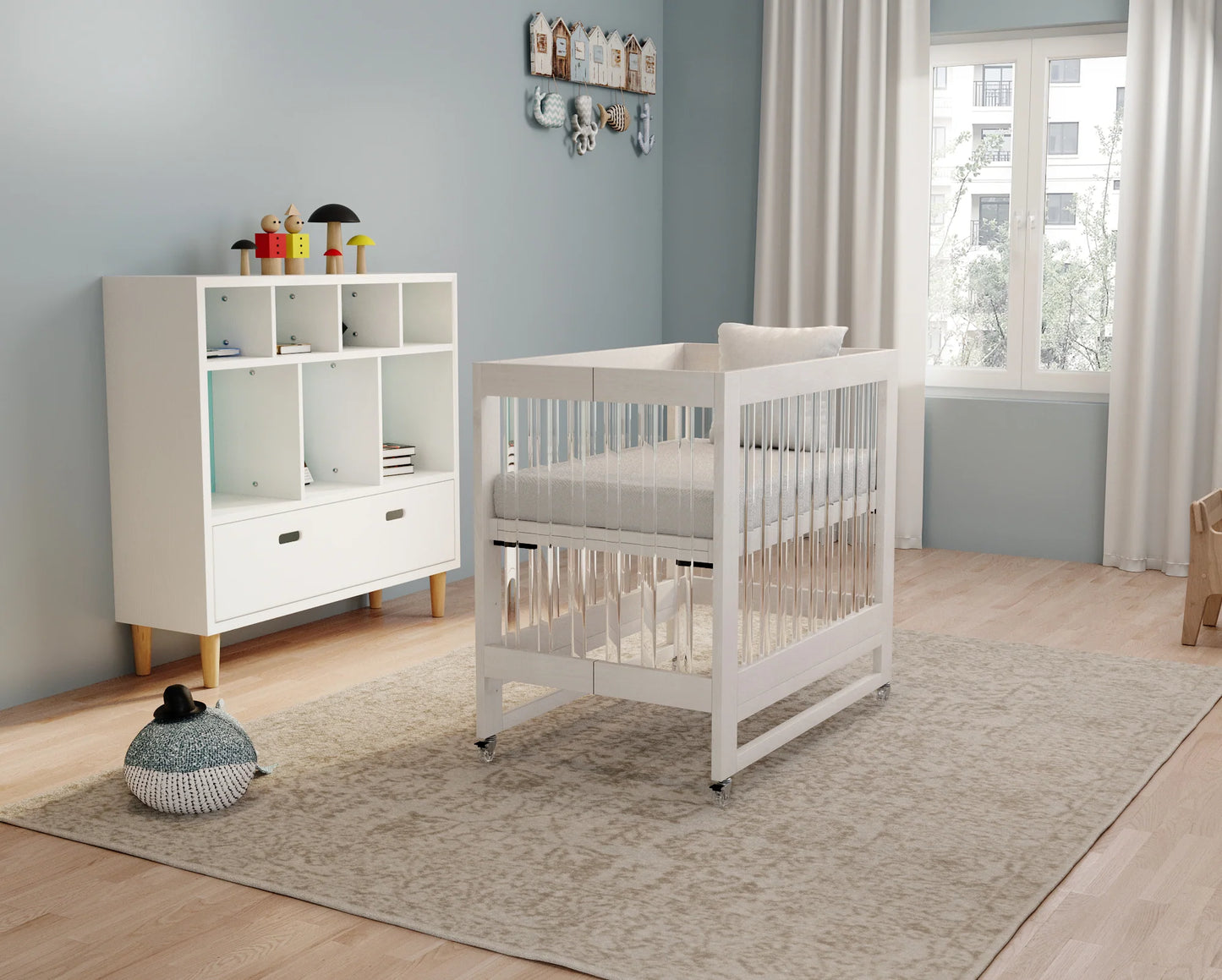 Melo Juvenile - Caress Portable Folding Crib