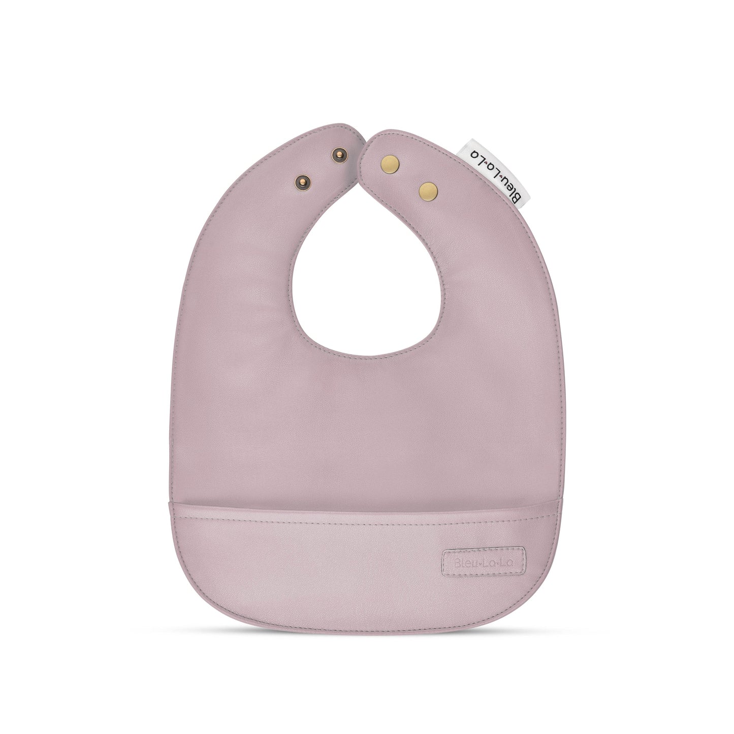 Bleu La La - Classic Soft Vegan Leather Bib - Single