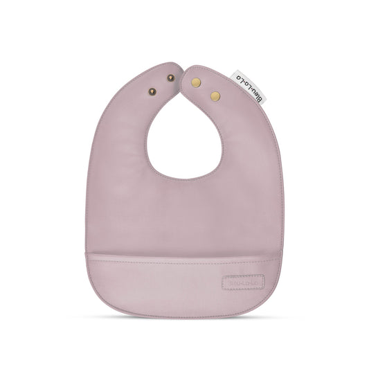 Bleu La La - Classic Soft Vegan Leather Bib - Single
