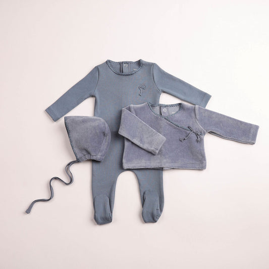 Bee & Dee Classic Stitch Wrap Two Piece