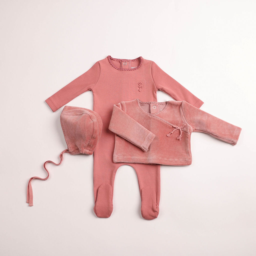 Bee & Dee Classic Stitch Wrap Two Piece