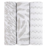 Ely's & Co. - Cotton Muslin Swaddle Blanket 3 Pack