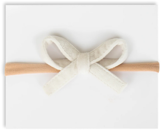 Adora Mini Velvet Bow Headband