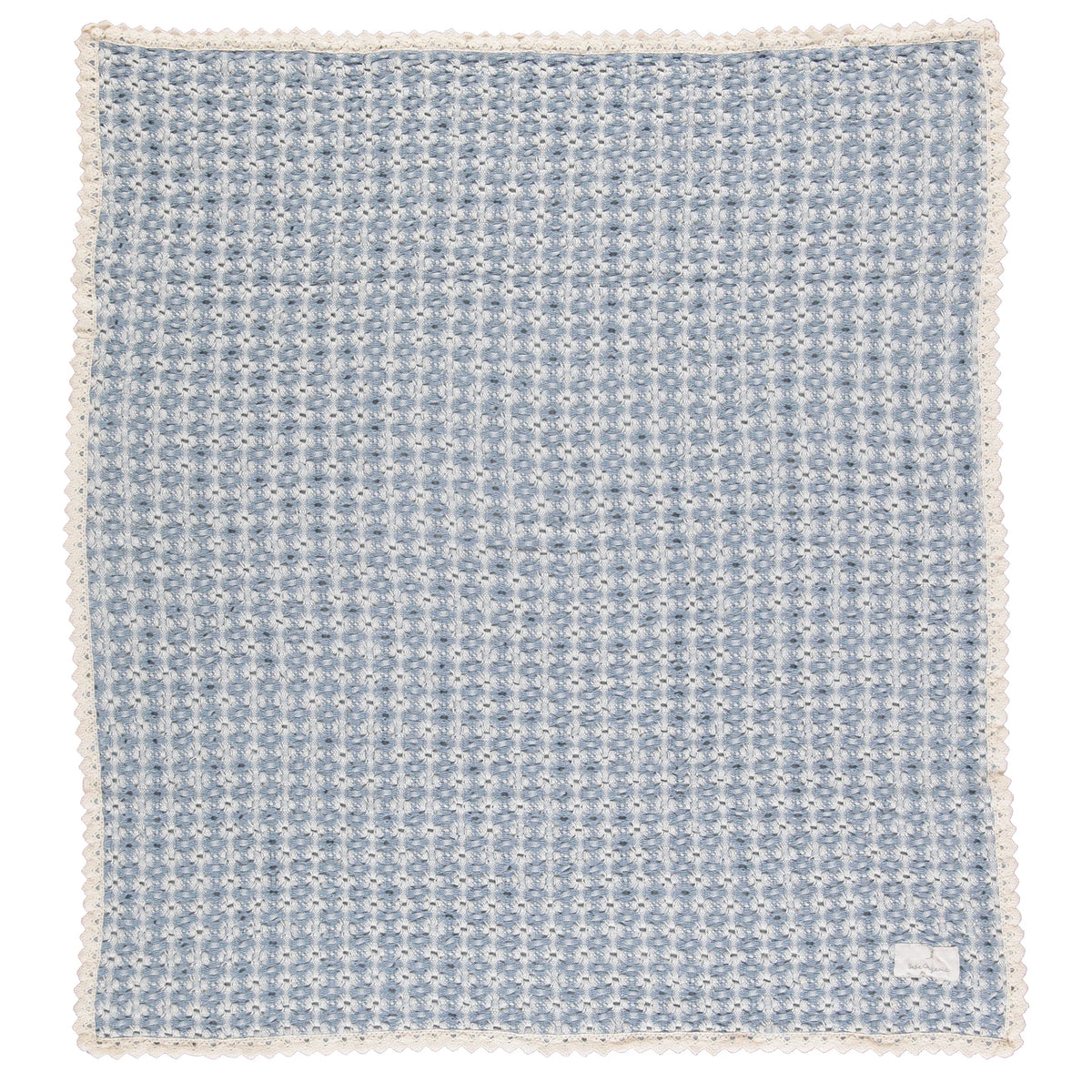 Bebe Organic Retro Crochet Blanket