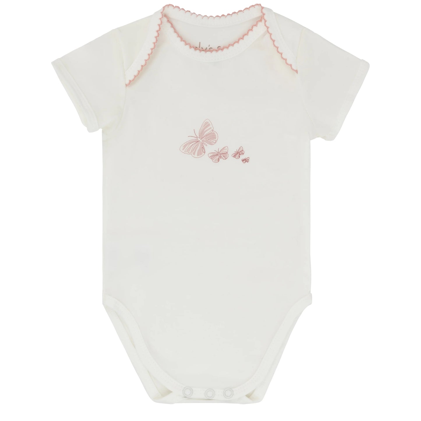 Ely's & Co 3 Pack Girls Jersey Cotton Undershirt