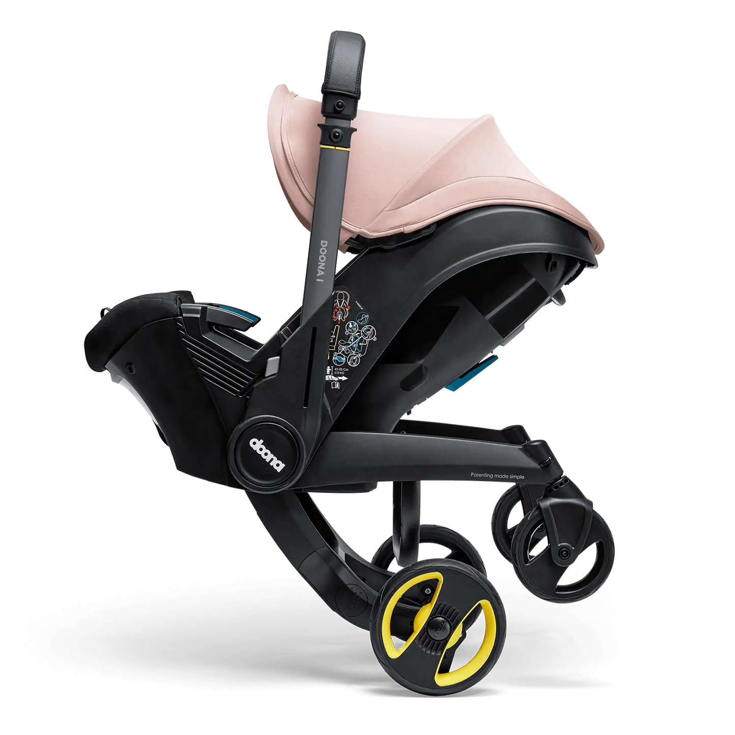Doona Infant Car Seat + Base - Blush Pink