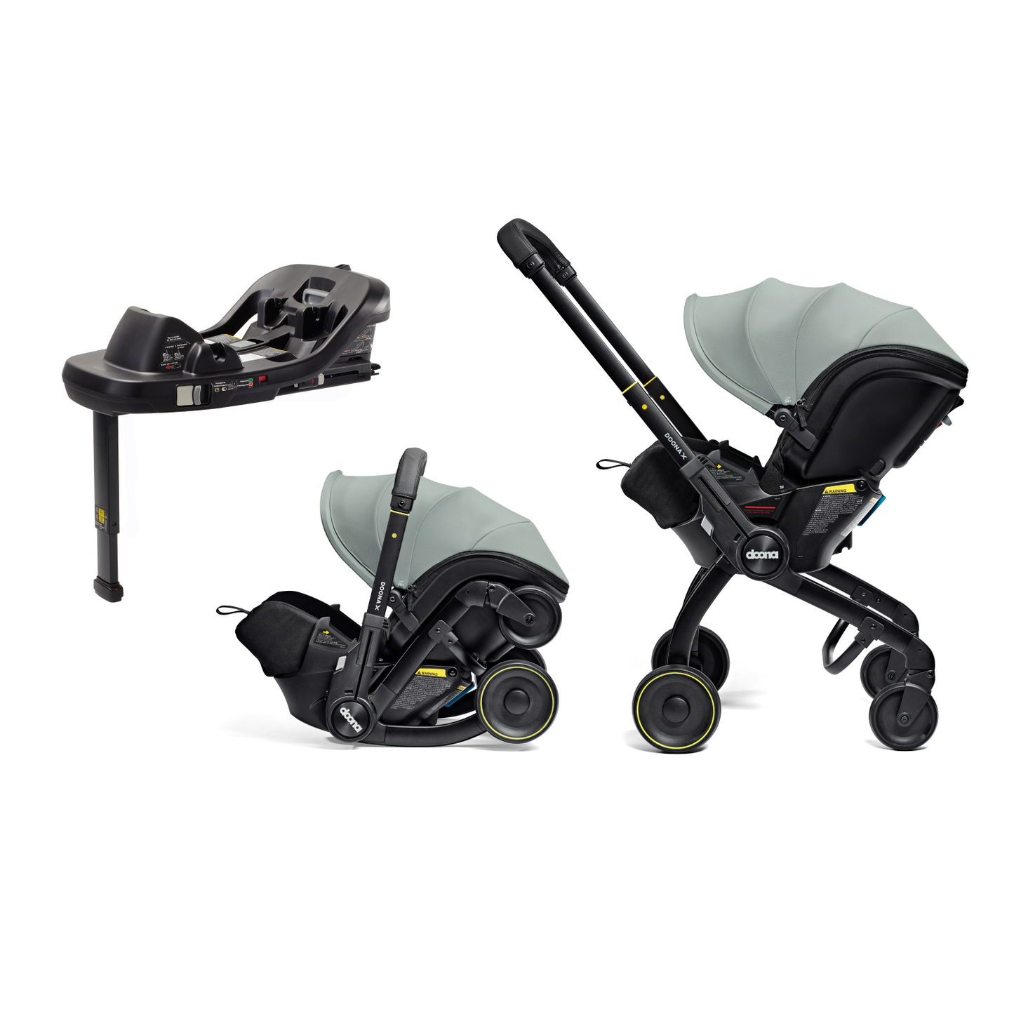 Doona X Infant Car Seat + Latch Base