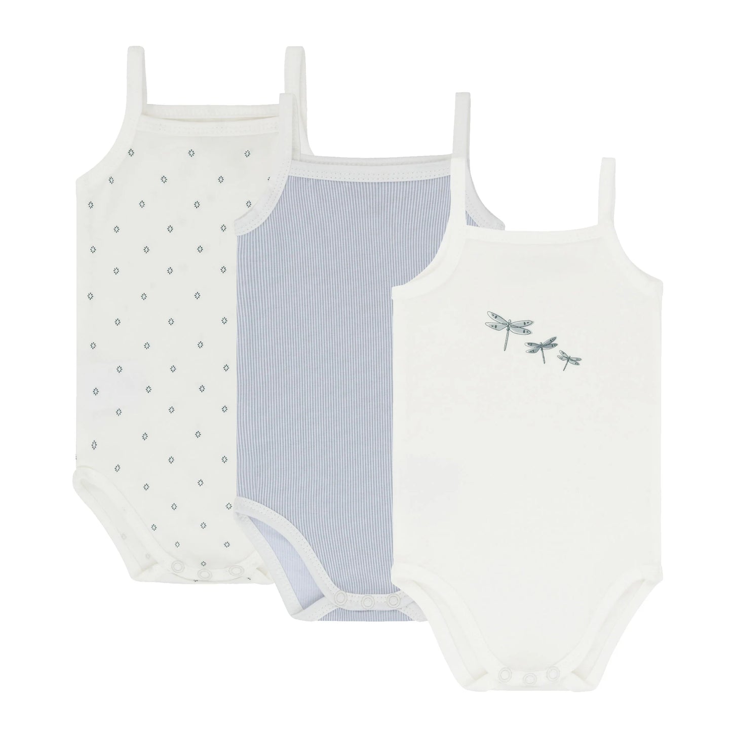 Ely's & Co 3 Pack Boys Jersey Cotton Undershirt