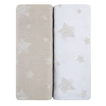 Ely's & Co. - Bassinet Sheet Set 100% Jersey Cotton 2 Pack