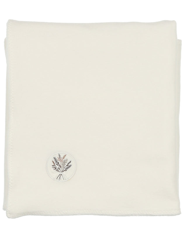 Bee & Dee - Embroidered Center Embossed Blanket