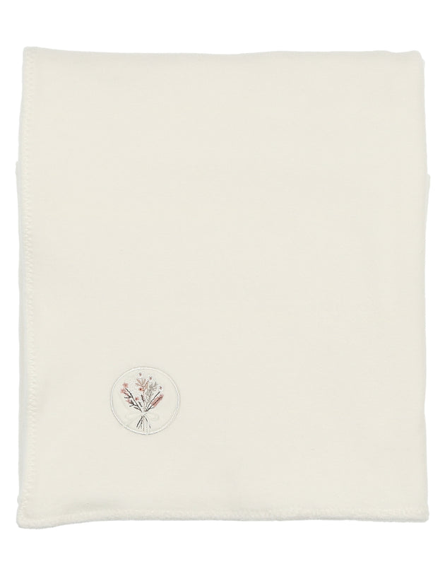 Bee & Dee - Embroidered Center Embossed Blanket