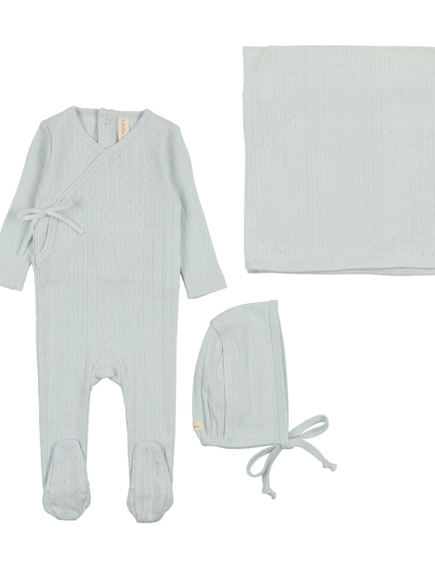 Lil Legs - Fine Pointelle Layette Set