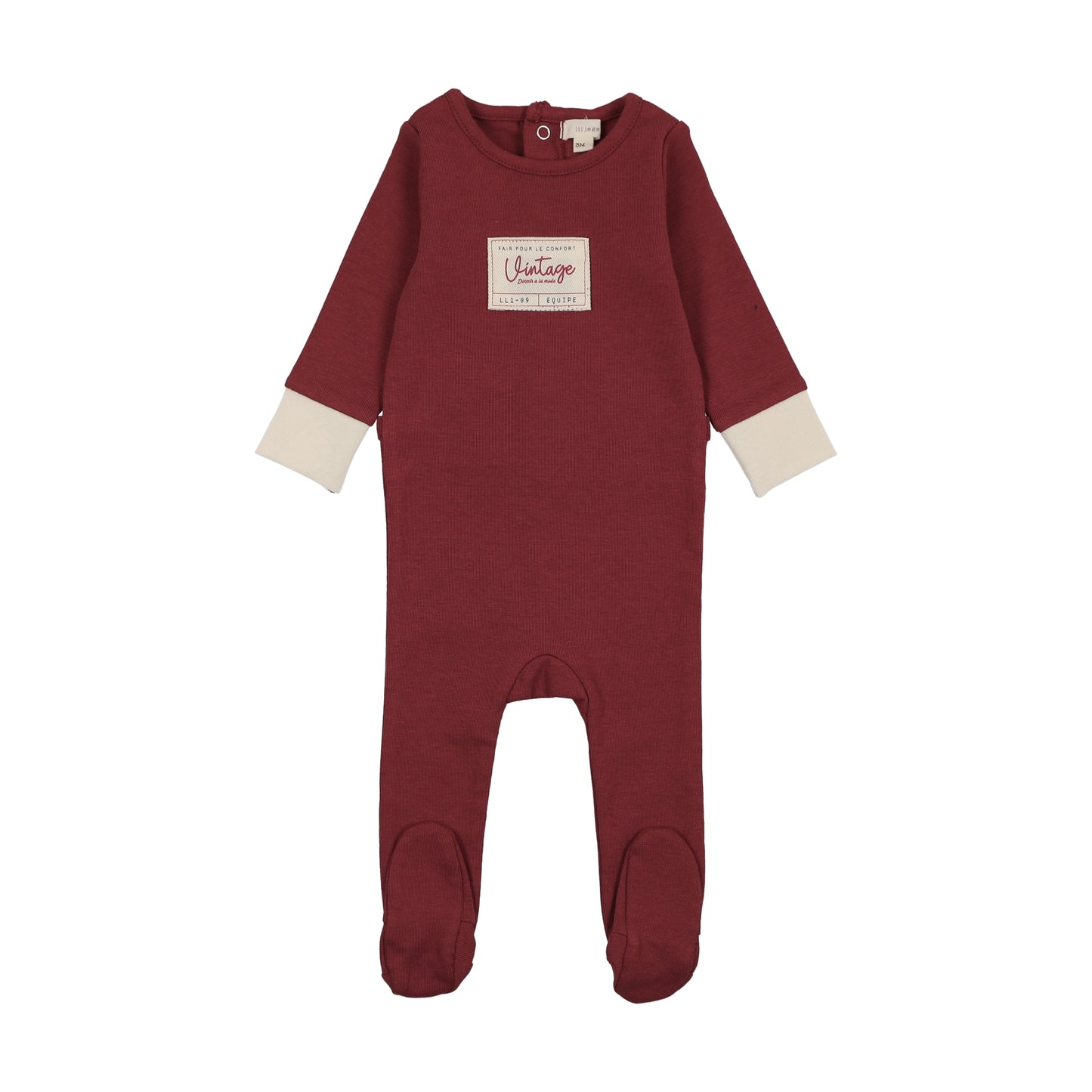 Lil Legs VARSITY CREST FOOTIE