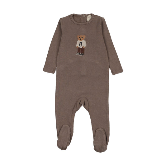 Lil Legs BEAR FOOTIE