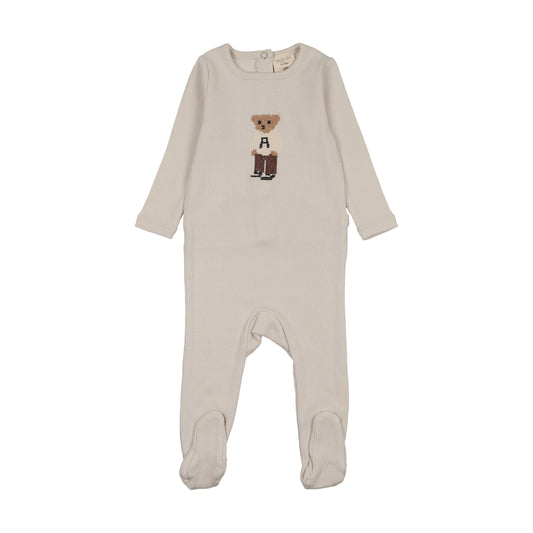 Lil Legs BEAR FOOTIE