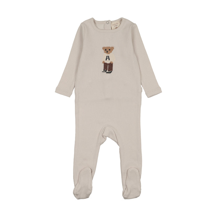 Lil Legs BEAR FOOTIE