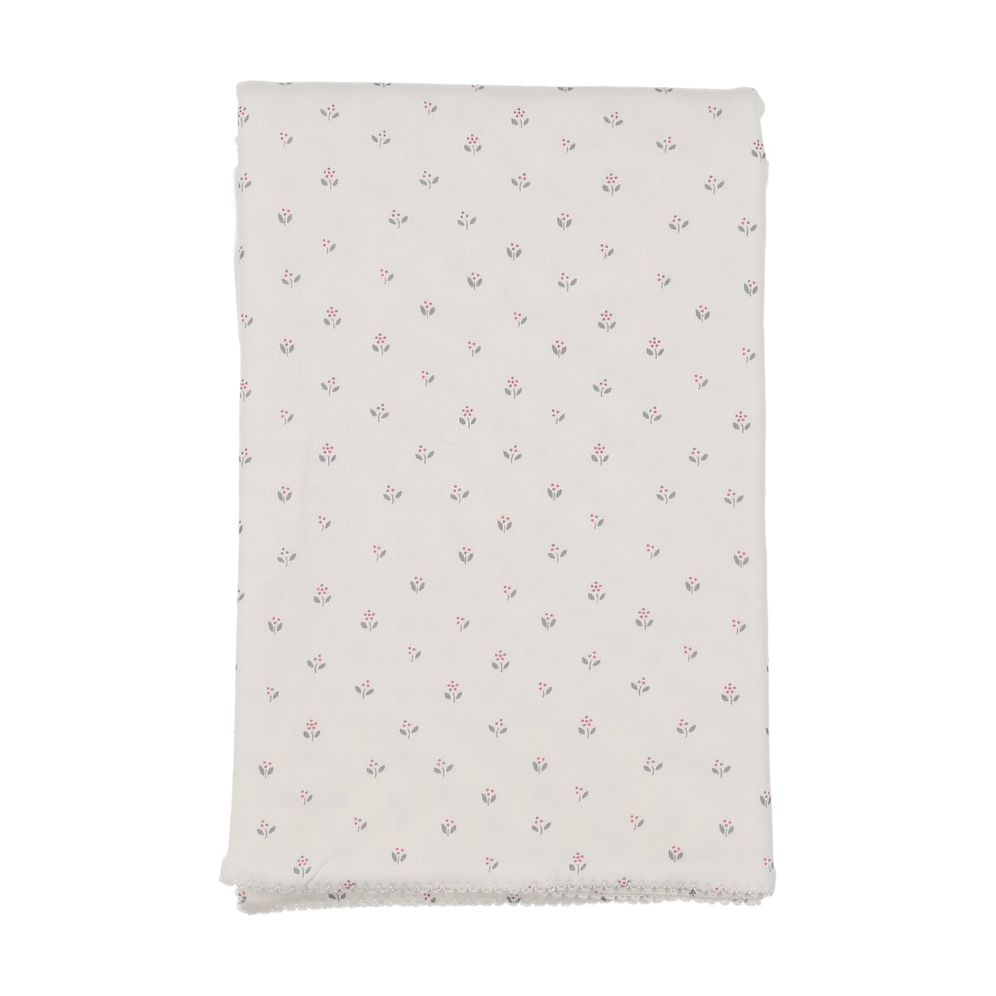 Bee & Dee Floral Cardigan Chalk White Girls Blanket