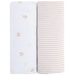 Ely's & Co. - 2 Pack Bassinet Sheet Set