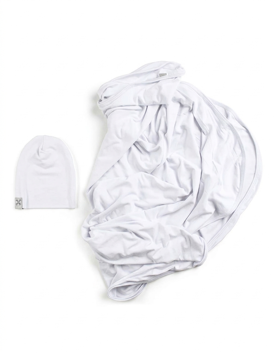 Jacqueline & Jac Beanie & Blanket Set