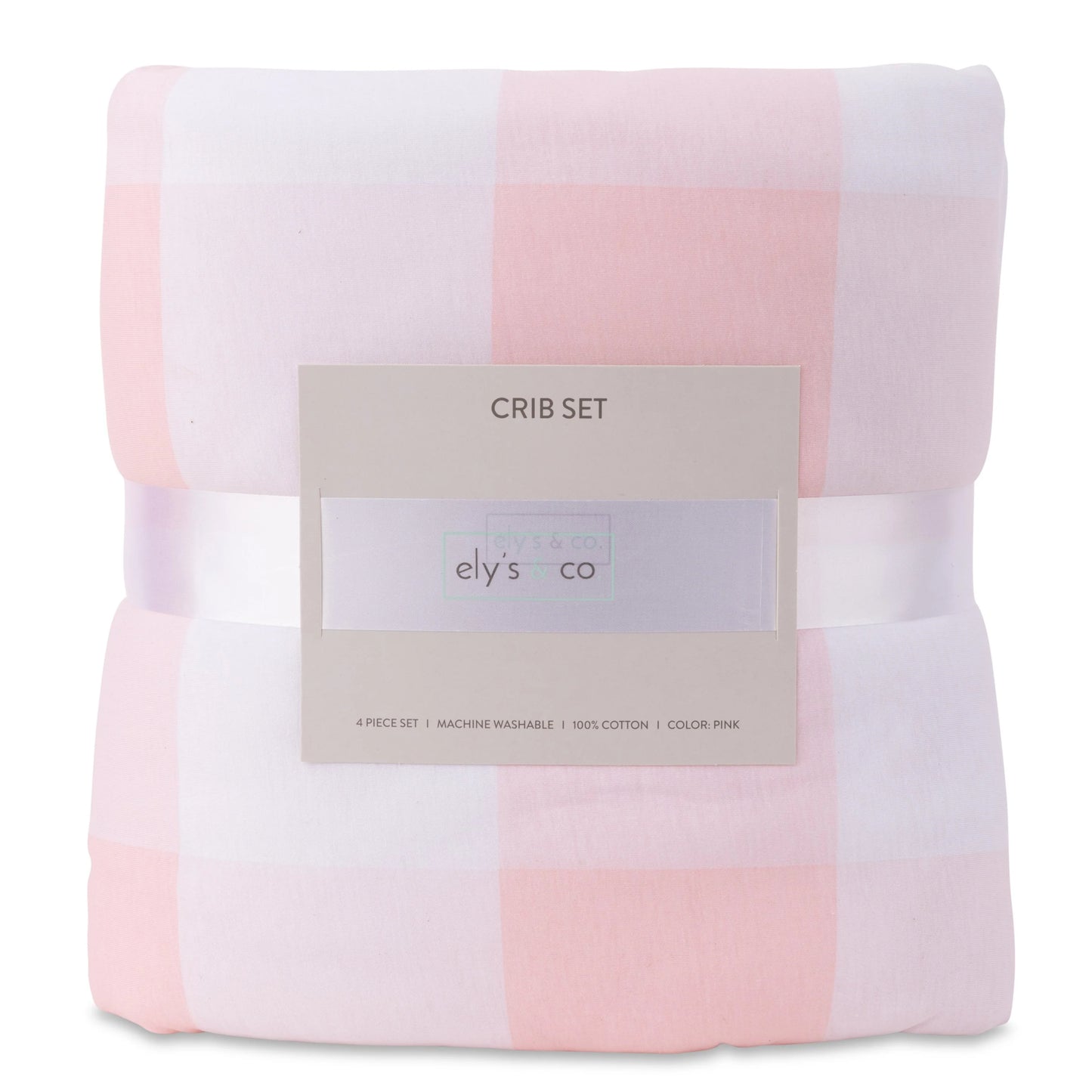 Ely's & Co Three Piece Baby Crib Set