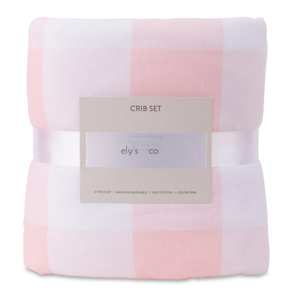 Ely's & Co Three Piece Baby Crib Set