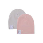 Ely's & Co. - 2 Pack Jersey Cotton Beanies