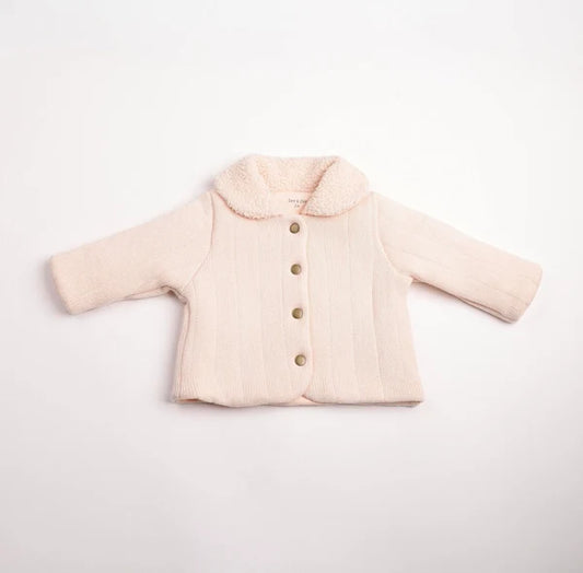 Bee & Dee Sherpa Collar Knit Jacket
