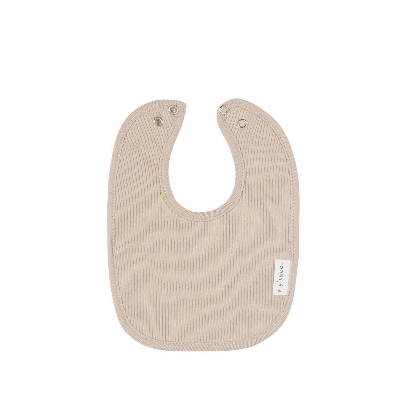 Ely's & Co Solid Ribbed Bibs
