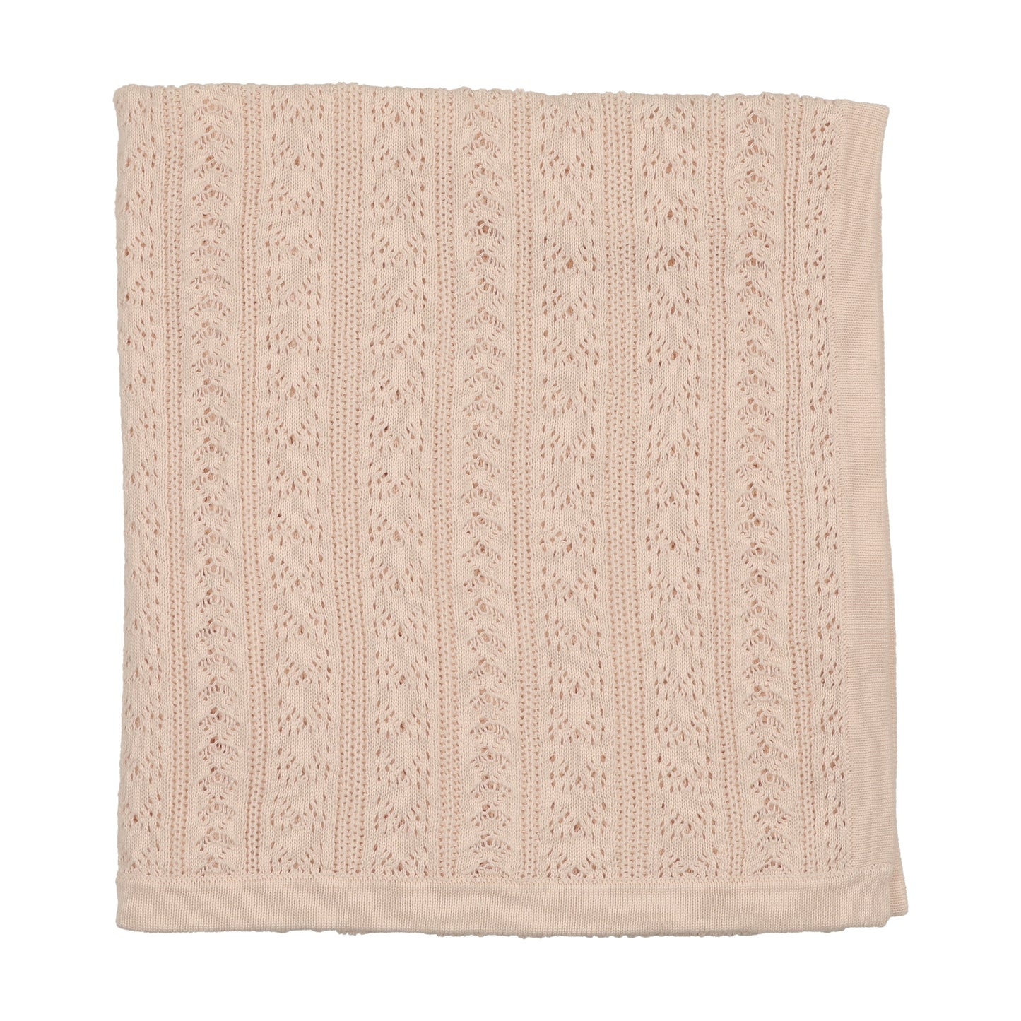 Bee & Dee Intricate Champagne Pink Blanket