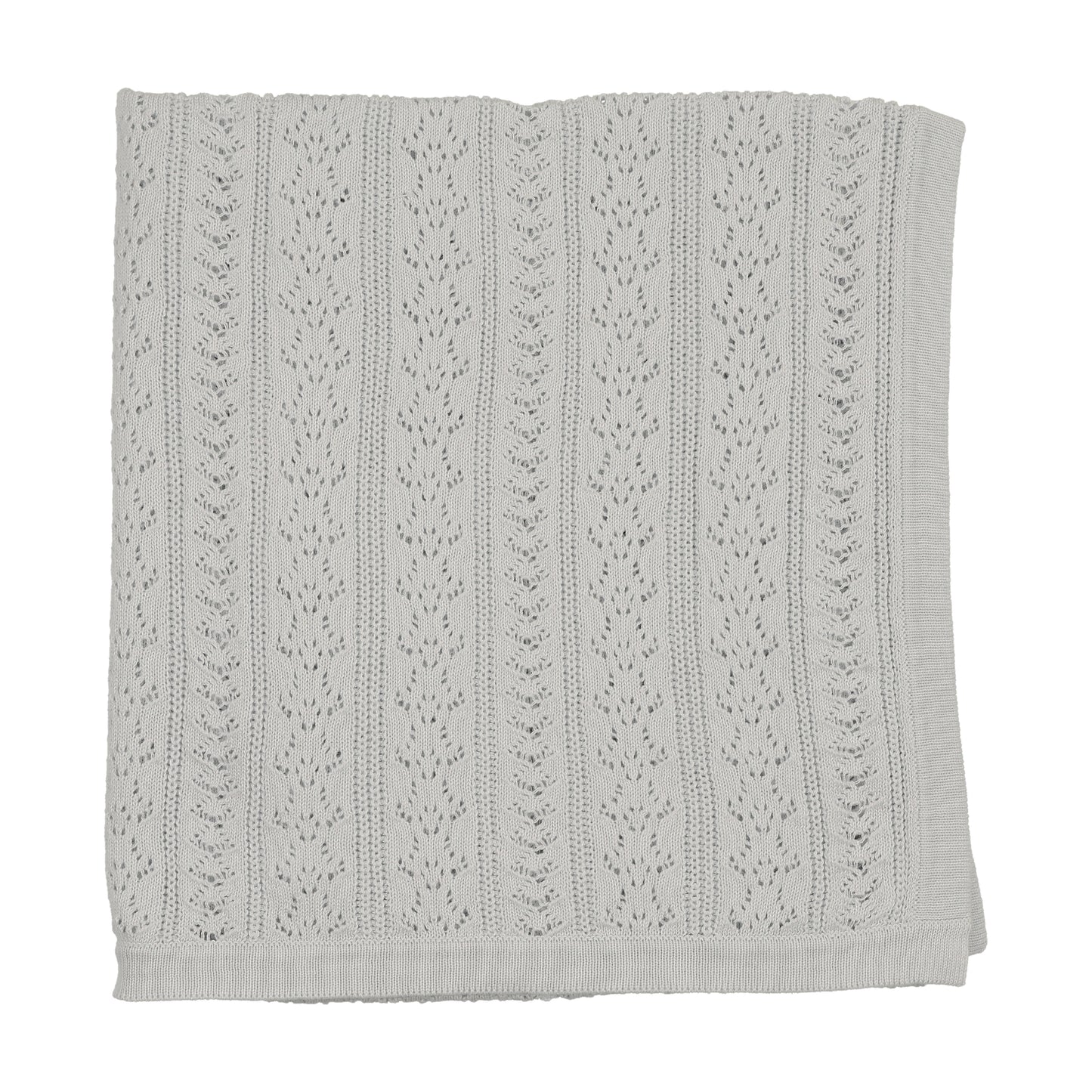 Bee & Dee Intricate Dusty Blue Blanket