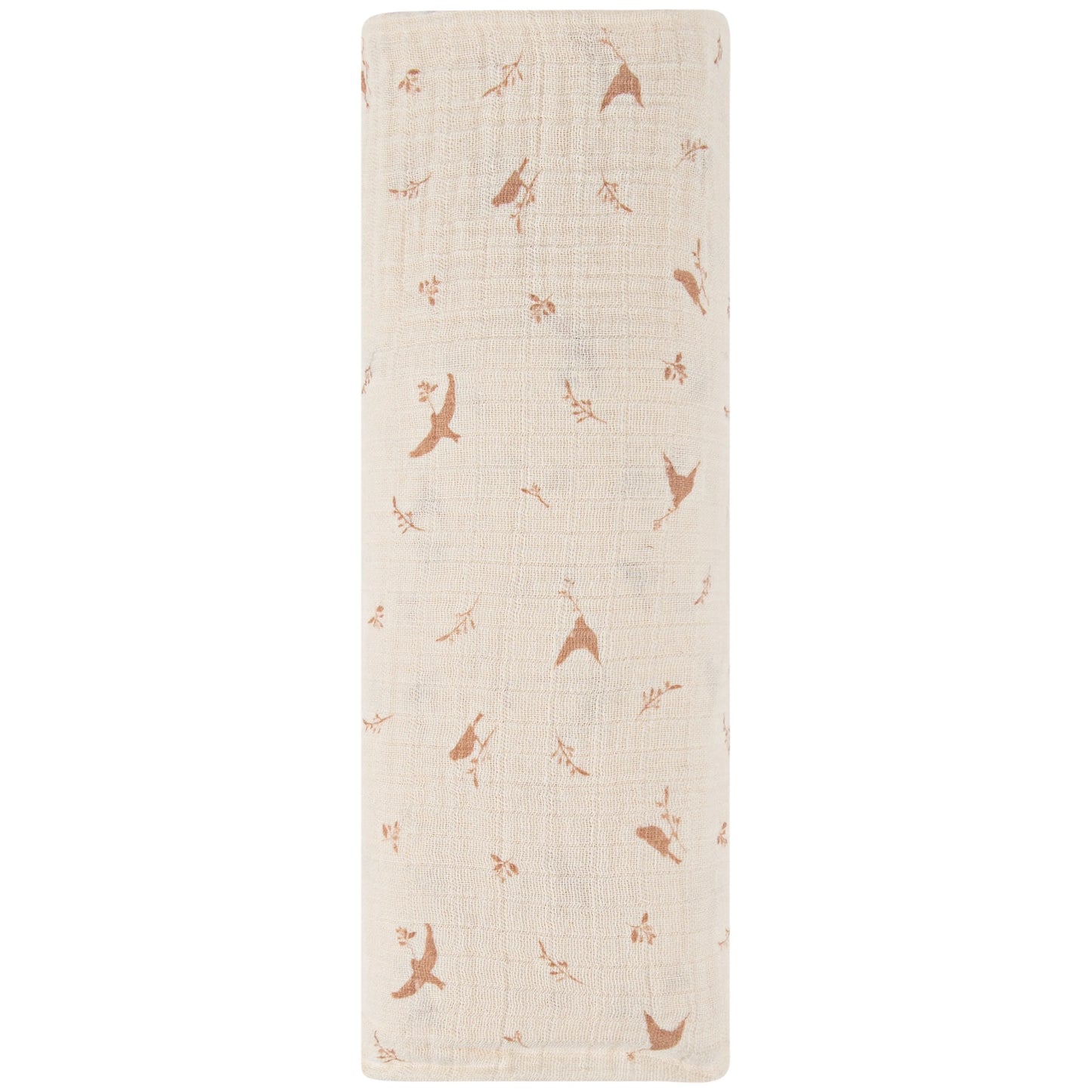 Ely's & Co 1 Pack Cotton Muslin Swaddle Blanket