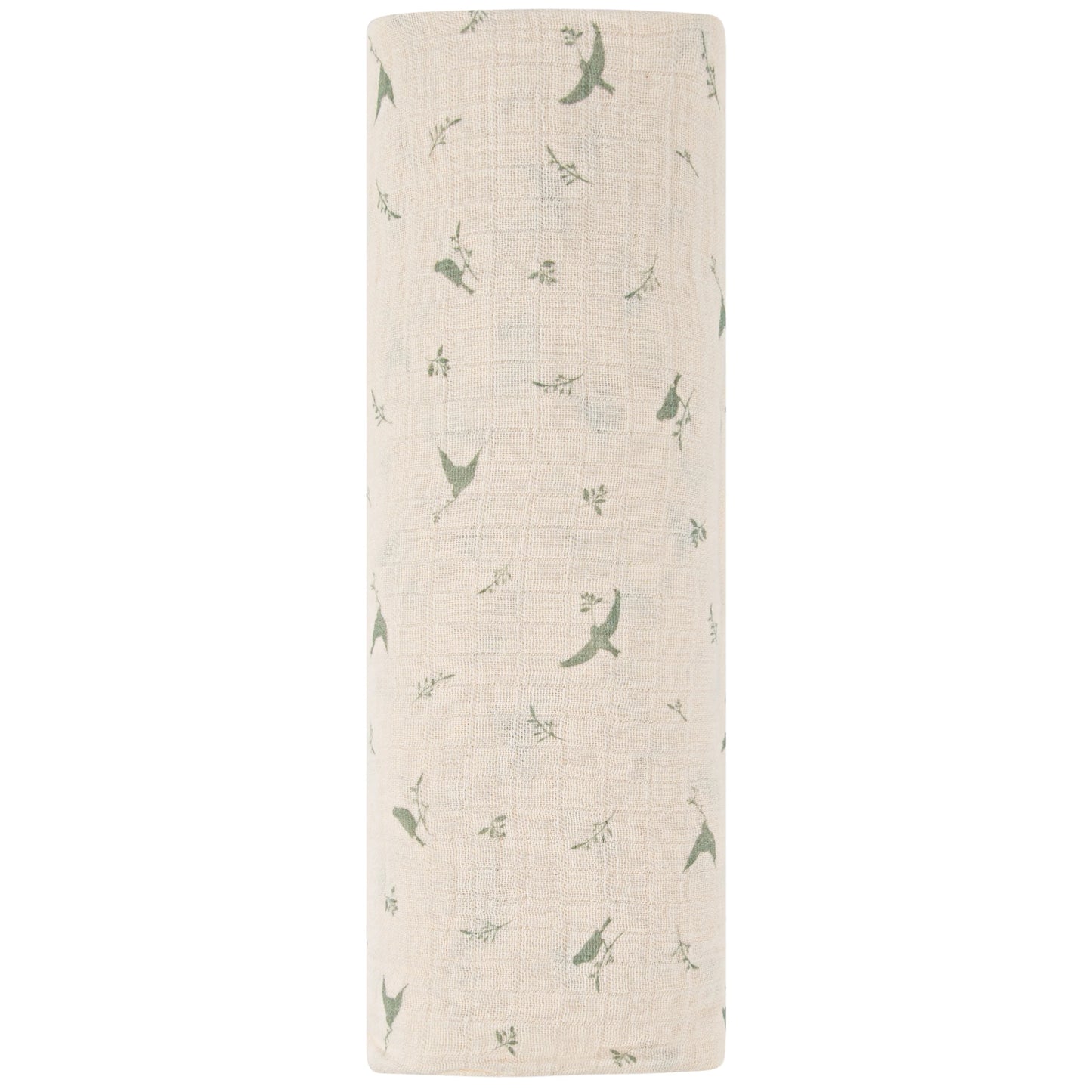 Ely's & Co 1 Pack Cotton Muslin Swaddle Blanket
