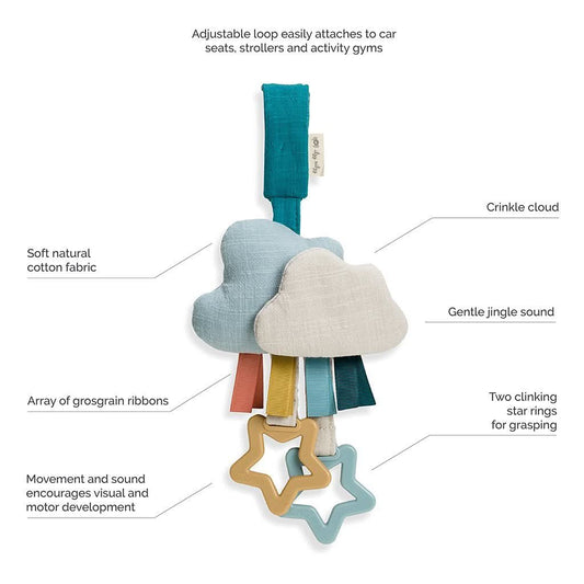 Itzy Ritzy Bitzy Bespoke™ Ritzy Jingle Attachable Travel Toy