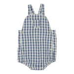 Lil Legs - Gingham Suspender Romper